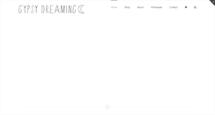 Desktop Screenshot of gypsydreaming.com